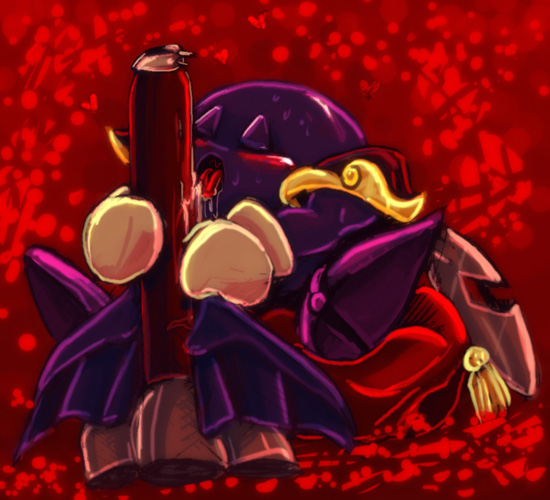 evanight halberd kirby_(series) male_only meta_knight tagme