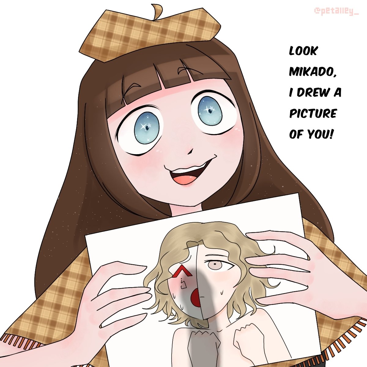 Nijiue Iroha (Danganronpa Another) Rule 34 Image