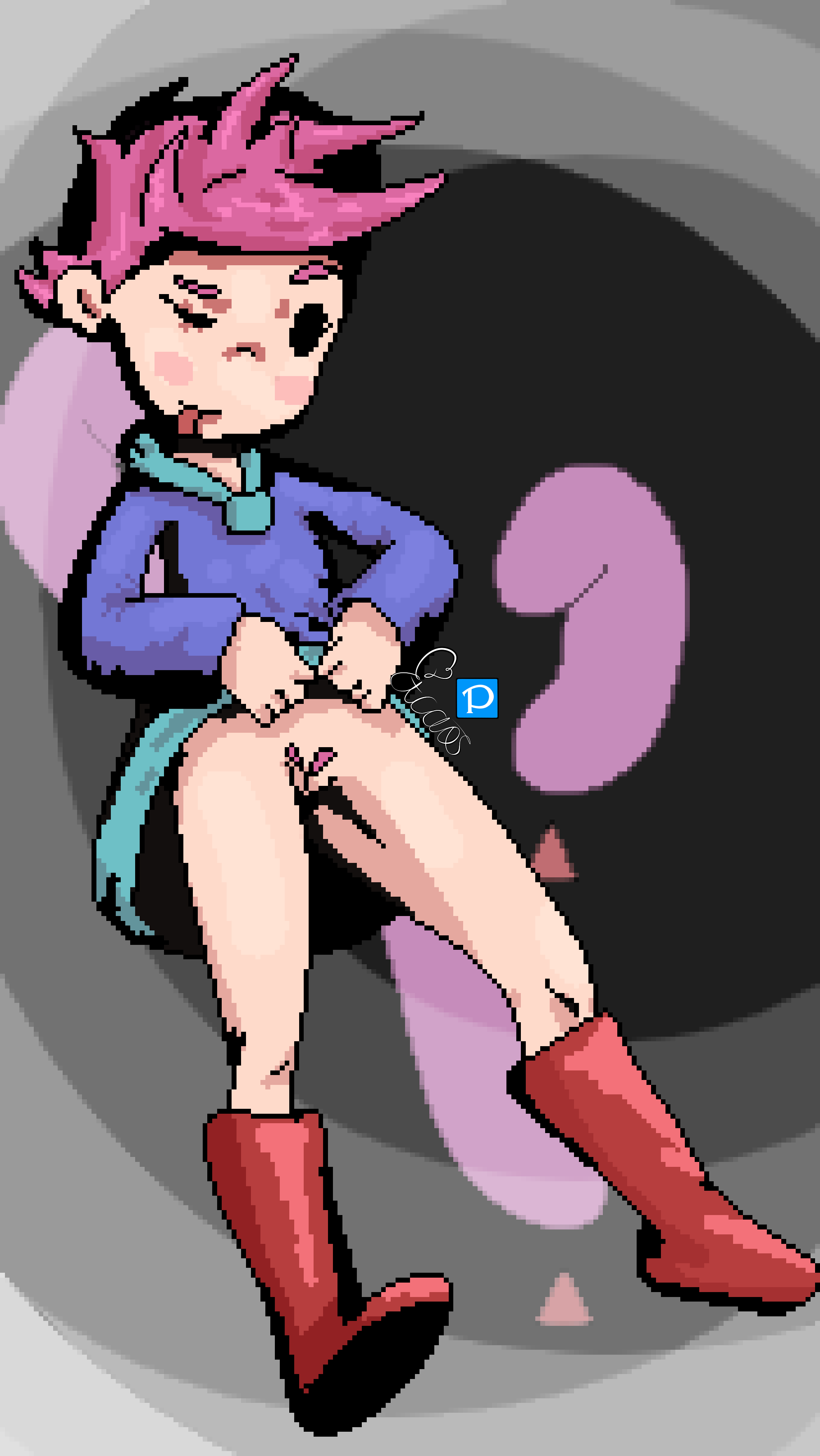 etcaos kumatora mother_3 nintendo pink_hair pixel_art video_games