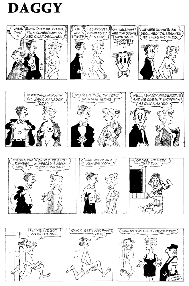 affair blondie_(comic) blondie_bumstead cheating cheating_wife comedy comic comic_strip dagwood_bumstead humiliation humor implied_cheating implied_cuckolding implied_infidelity implied_netorare implied_ntr implied_sex infidelity insult netorare ntr parody plumber premature_ejaculation_shaming tagme