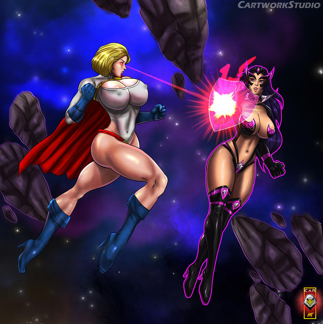 2girls alien alien_girl alien_humanoid alien_look_like_human ass big_ass big_breasts blonde_hair bottom_heavy breasts bust busty carol_ferris cartworkstudio chest curvaceous curvy curvy_figure dc dc_comics digital_drawing_(artwork) digital_media_(artwork) earth_2 female female_focus green_lantern_(series) hero heroine hips hourglass_figure huge_ass huge_breasts humanoid justice_society_of_america kara_zor-l karen_starr large_ass large_breasts legs light-skinned_female light_skin lips mature mature_female multiple_girls power_girl slim_waist star_sapphire_(dc) star_sapphire_corps superhero superheroine superman_(series) supervillain supervillainess thick thick_hips thick_legs thick_thighs thighs top_heavy top_heavy_breasts villain villainess violet_lantern voluptuous voluptuous_female waist wide_hips