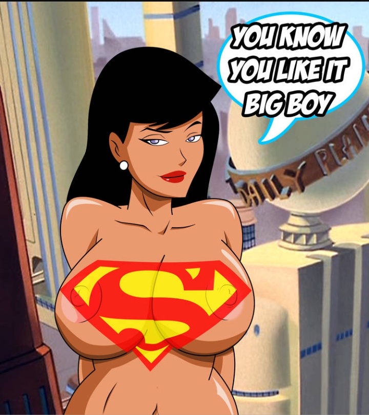 1girls big_breasts black_hair dc dc_comics eyewear grimphantom lois_lane lois_lane_(dcau) superman:_the_animated_series superman_(series)