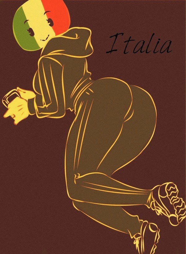 1girls ass breasts clothed clothes clothing countryhumans countryhumans_girl drip_shoes female female_only flawsy fully_clothed humanoid italian_flag italian_text italy italy_(countryhumans) jacket pose shoes solo text