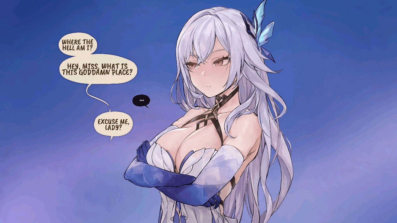 1boy, 1girls, all fours, all the way to the base, anal, anal grip, anal orgasm, anal sex, animated, ass, ass focus, breast press, breasts, cleavage, collarbone, crossed arms, cum, cum in ass, cum inside, cum overflow, cumshot, cumshot in anus, dark skin, dark-skinned male, defeated, english dialogue, english text, female, frozenspiderlily, genshin impact, gif, hoyoverse, image sequence, large breasts, long hair, male, mihoyo, moaning, moaning in pleasure, prone bone, pussy, pussy juice, pussy juice drip, rape, red eyes, sex, sex from behind, skirk (genshin impact), slideshow, speech bubble, squirting, squirting from anal, straight, text, thick ass, thick legs, thick thighs, thighhighs, thighs, thrusting, thrusting into ass, underboob, white hair