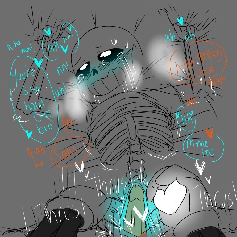 2boys crying drooling male male_only papyrus penetration sans soul_sex undertale