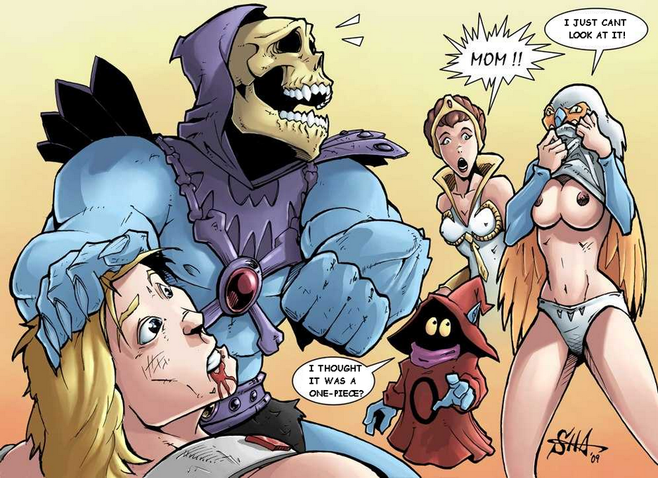 2009 filmation he_man masters_of_the_universe milf mother_and_daughter orko sha sha_(artist) skeletor sorceress_(masters_of_the_universe) teela