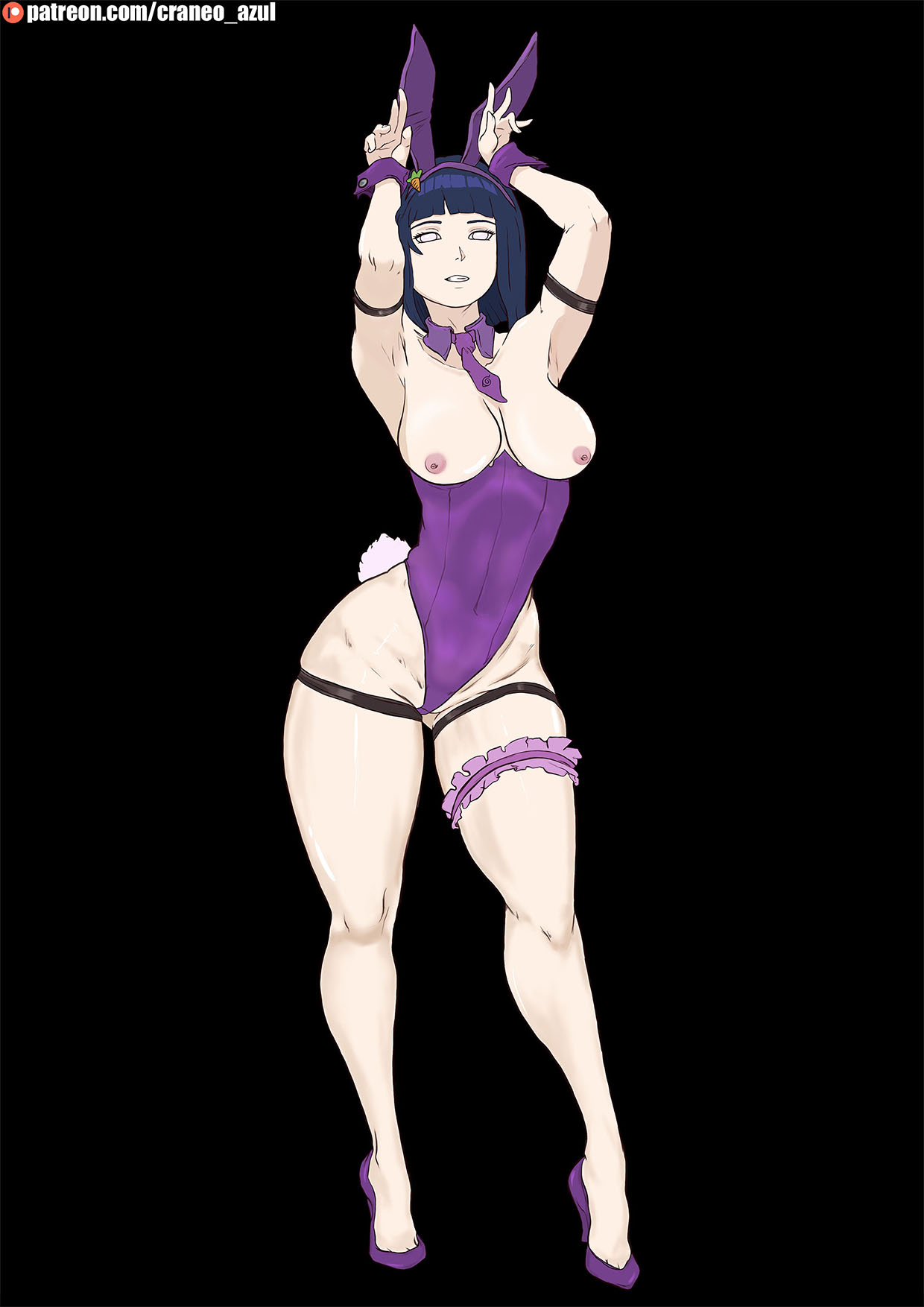 boruto: naruto next generations, bunnysuit, female, hyuuga hinata, milf, naruto, naruto (series), uzumaki hinata