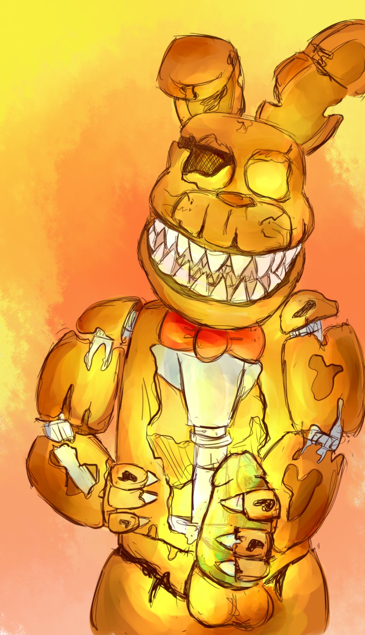 2016 3_fingers animatronic anthro balls big_penis bonnie_(fnaf) bow_tie bowtie five_nights_at_freddy's five_nights_at_freddy's_4 gay half-closed_eyes halloween holding_penis jack-o'-bonnie machine male orange_body orange_nose pastelpinkcats_(artist) penis rabbit rabbit_ears red_bow_tie robot robotic_arm sharp_teeth standing transparent_penis video_games yaoi yellow_eyes