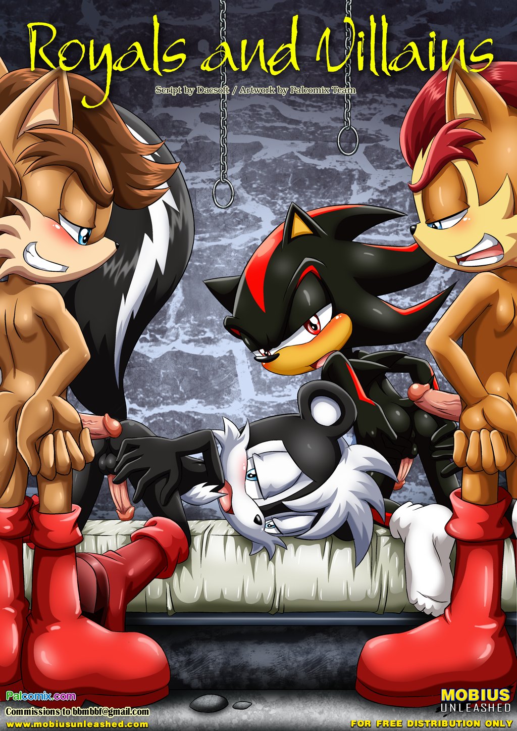 amadeus_prower anus ass balls bbmbbf blush comic elias_acorn gay geoffrey_st_john male male_only mobius_unleashed nude palcomix palcomix_comics penis royals_and_villains sega shadow_the_hedgehog sonic_(series) sonic_the_hedgehog_(series)