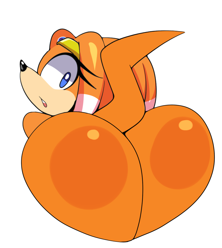 1girls ass big_ass female nude sega sonic_(series) sonic_the_hedgehog_(series) squish_(artist) tagme tikal_the_echidna