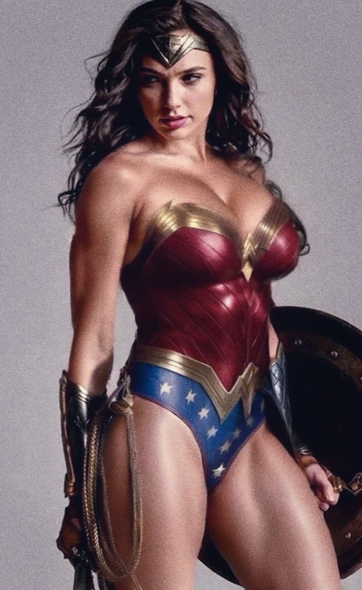 ai_generated armor black_hair dc_comics dceu diana_prince drawingthings12 female_only gal_gadot muscular muscular_female thick_thighs wonder_woman wonder_woman_(series)