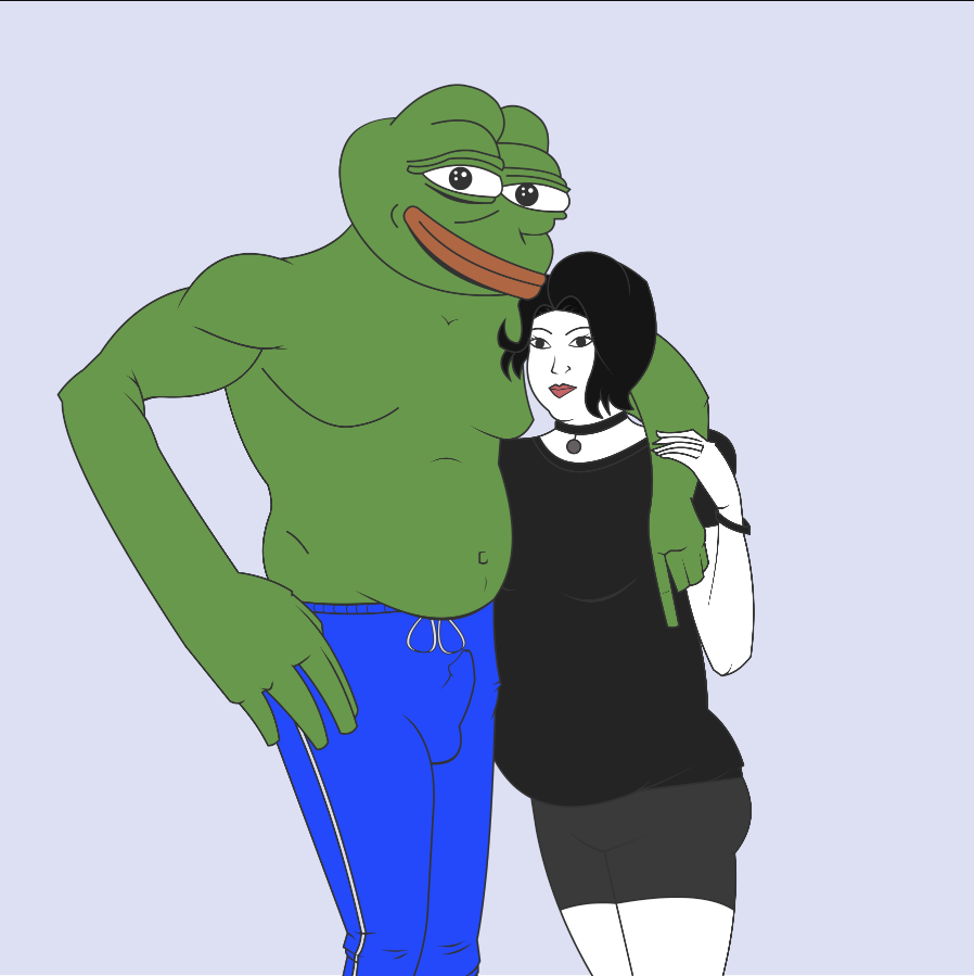 1500chan anao commentary erection fat hug meme pepe_the_frog smile