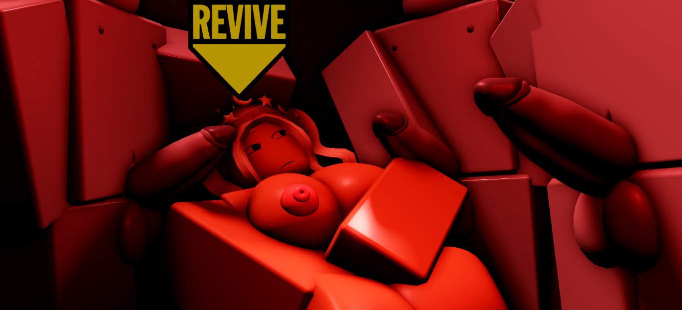 1girls, 3boys, 3d, anon, balls, big breasts, big penis, black background, breasts, codedcosmetics, criminality, erect penis, erection, female, female focus, gangbang, gangrape, grabbing head, grabbing penis, grey skin, hand on head, hand on penis, hard nipples, head tilt, imminent rape, imminent sex, looking at another, male, nipples, nude, nude female, nude male, penis, pinkishpinkas, rape, red lighting, roblox, roblox avatar, simple background, standing, tan skin, tan-skinned female, thighs