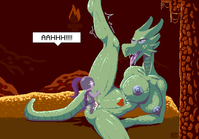 2d anthro big_breasts bodily_fluids breasts cum cum_in_pussy cum_inside deepest_sword dragon duo female female_penetrated genital_fluids genitals human interspecies knight_(deepest_sword) knight_on_monster long_the_dragon male male/female male_penetrating mammal nude penetration penis pixel_art pussy remakecake rmc scalie scalie_female sex size_difference small_but_hung small_dom_big_sub smaller_male stomach_bulge text vaginal vaginal_penetration video_games