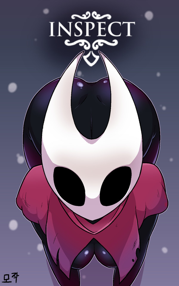 anonymouse, ass, breasts, cape, cloak, english text, facing viewer, female, game mechanics, hollow knight, hornet (hollow knight), implied anal, pov, red cape, tagme, user interface