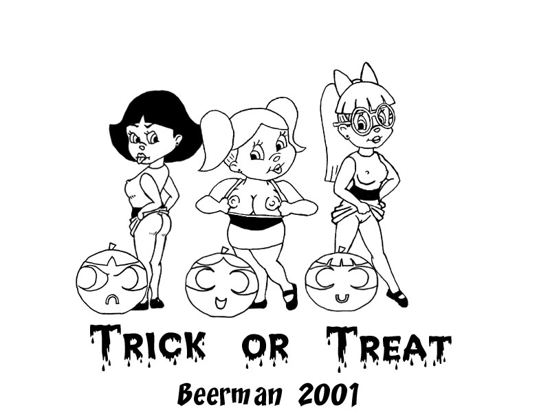 2001 3girls alvin_and_the_chipmunks anthro ass beerman black_and_white blossom_(cosplay) blossom_(powerpuff_girls) blossom_(powerpuff_girls)_(cosplay) breasts brittany_miller bubbles_(cosplay) bubbles_(powerpuff_girls) bubbles_(powerpuff_girls)_(cosplay) buttercup_(cosplay) buttercup_(powerpuff_girls) buttercup_(powerpuff_girls)_(cosplay) cartoon_network chipettes chipmunk clothed cosplay eleanor_miller female female_only halloween jack-o'-lantern jeanette_miller monochrome powerpuff_girls pumpkin pussy solo standing straight_hair tagme trick_or_treat