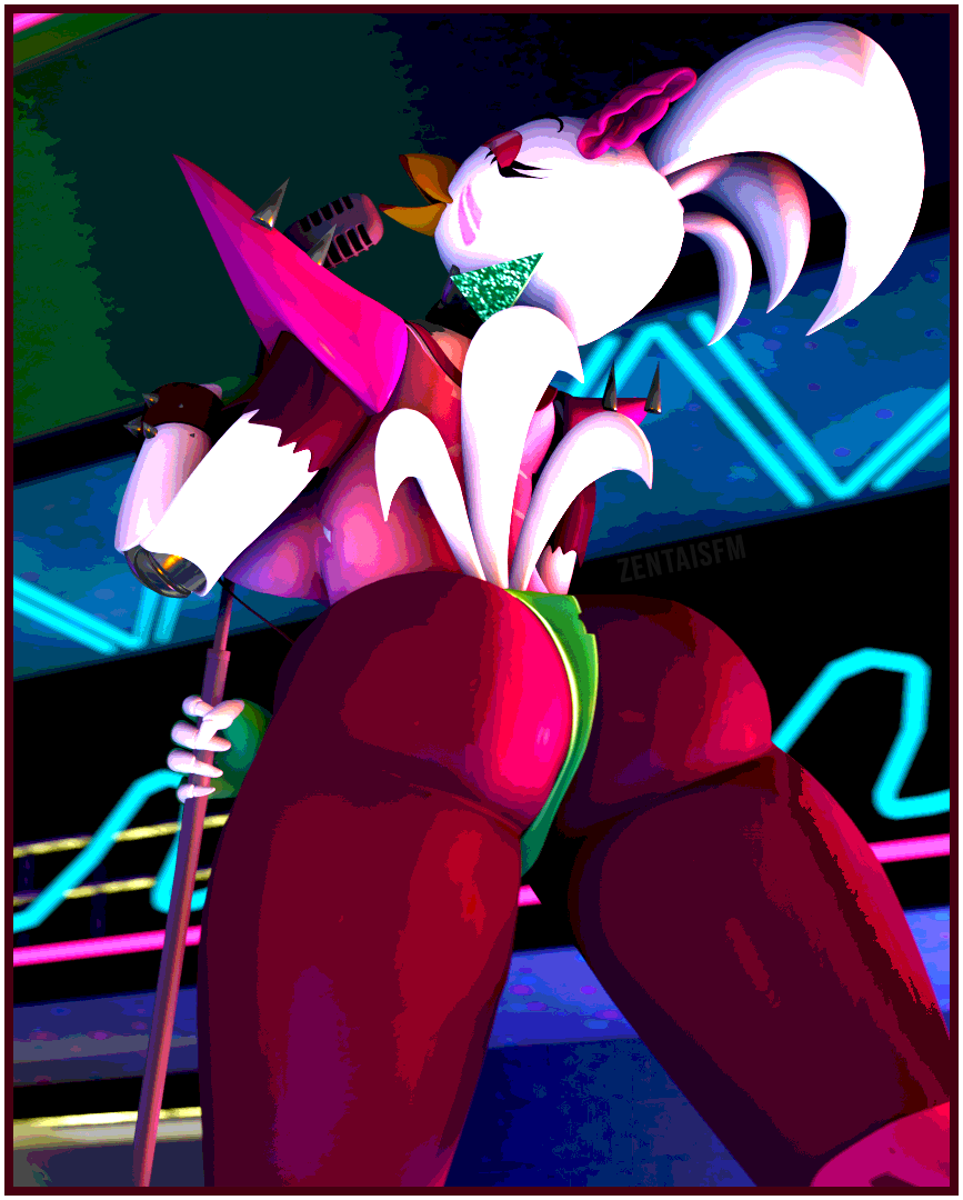 3d 3d_(artwork) animatronic ass back back_view backboob background beak big_ass big_breasts bow bowtie breasts bubble_ass bubble_butt chicken closed_eyes ear_piercing earrings eye_closed fat_ass feathers five_nights_at_freddy's five_nights_at_freddy's:_security_breach fnaf glamrock_chica_(fnaf) glamrock_chica_(luiske476) hips huge_ass huge_breasts large_ass large_breasts looking_ass looking_at_viewer looking_back luiske476 makeup microphone photoshop robot scottgames sfm shoulder_pads singing source_filmmaker steel_wool_studios thick_thighs tight_clothes tight_clothing tight_fit tight_pants tights underboob white_body white_skin zentaisfm