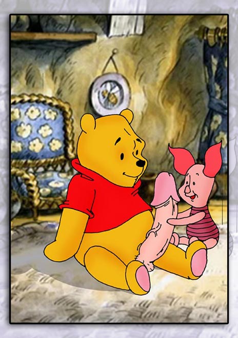 bear bottomless disney erection gay holding_penis huge_cock imminent_sex looking_at_penis male_only penis penis_awe pig piglet pointed_ears pooh_bear porcine round_ears size_difference smooth_skin ursine veiny_penis winnie_the_pooh_(franchise) yaoi yaoinami