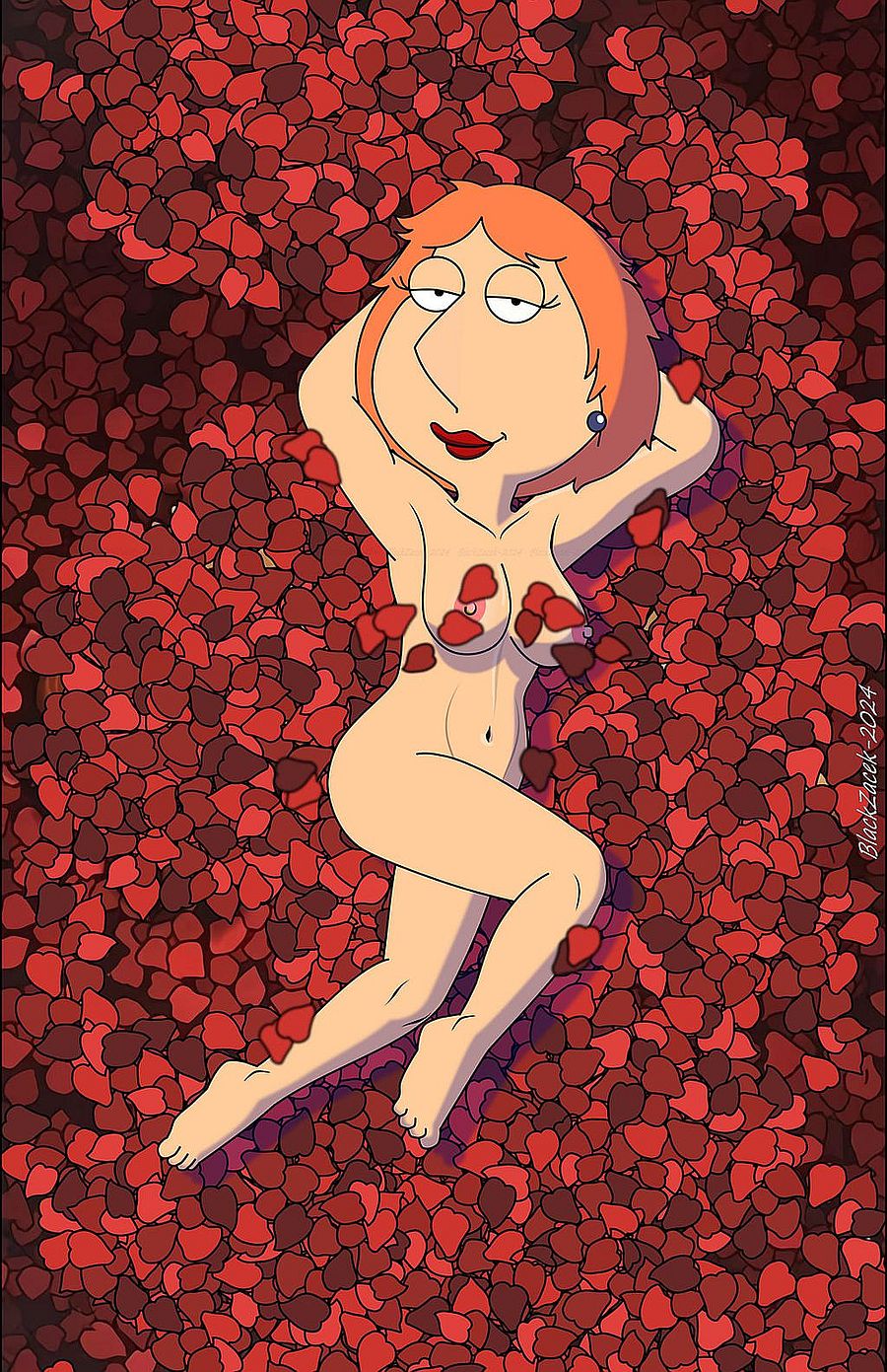 accurate_art_style blackzacek family_guy lois_griffin mommy naked posing