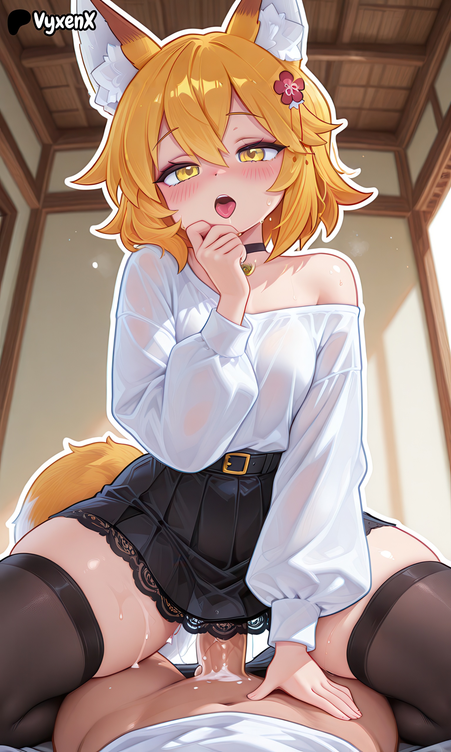 ai generated, senko (sewayaki kitsune no senko-san), sewayaki kitsune no senko-san, tagme, vyxenx