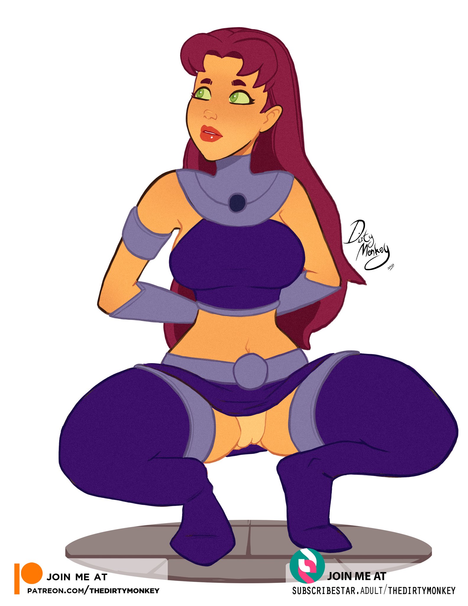 1girls, alien, alien girl, alien humanoid, big ass, big breasts, big thighs, breasts, curvaceous, curvy, curvy figure, dc, dc comics, female, hips, hourglass figure, huge ass, huge breasts, huge thighs, humanoid, koriand'r, large ass, large breasts, large thighs, legs, light skin, light-skinned female, mature, mature female, slim waist, starfire, starfire (teen titans), tamaranean, teen titans, teen titans (television series), thedirtymonkey, thick, thick hips, thick legs, thick thighs, thighs, voluptuous, waist, wide hips