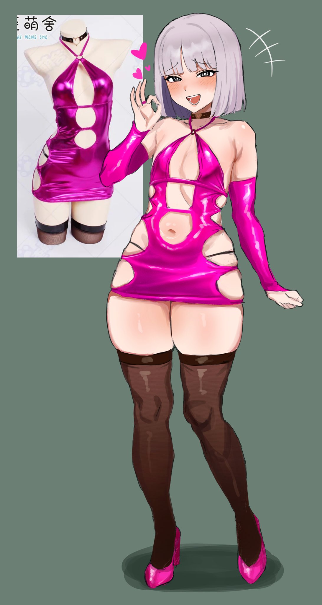 1femboy, armpits, blush, blushing, bodycon, dress, fate (series), fate/grand order, fate/strange fake, fellatio gesture, femboy, femboy focus, femboy only, feminine, feminine male, francois prelati (fate), girly, heart symbol, heels, hi res, high heels, light-skinned femboy, male, male only, otoko no ko, otokonoko, simple background, sissy, spread legs, standing, tagme, thighs, trap, uncensored, white hair, zanegoodell