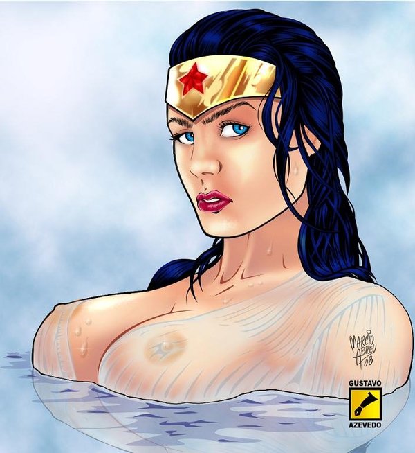 1girls 2008 black_hair blue_eyes clothed clothing dc dc_comics female female_only looking_aside looking_at_viewer marcio_abreu outdoors pale_skin partially_submerged side_view solo tagme transparent_clothing water wet wet_clothes wonder_woman wonder_woman_(series)