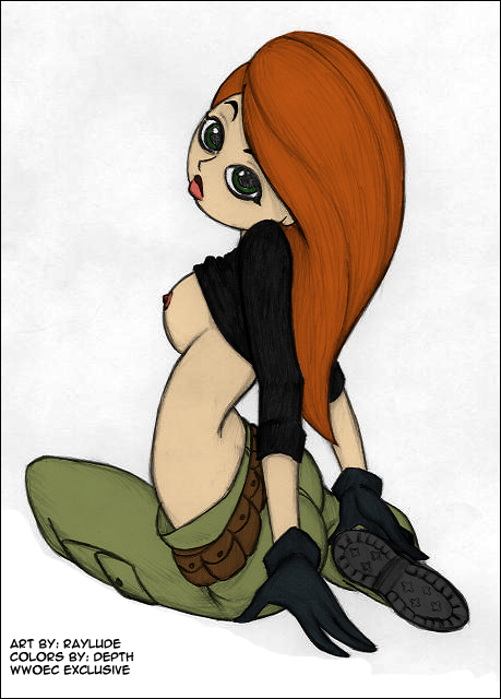 disney female female_only human kim_possible kimberly_ann_possible nipples raylude solo straight_hair tagme