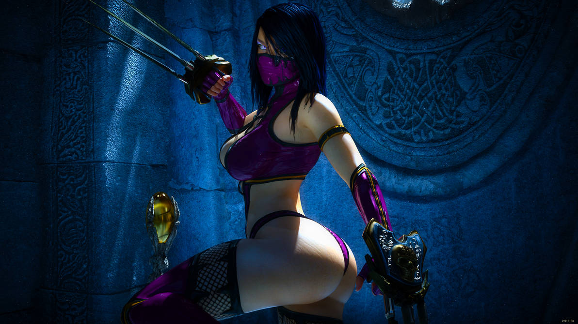 1girls, 3d, armlet, ass, bare hips, bare shoulders, black hair, bodysuit, boots, breasts, cleavage, clothed female, curvaceous, curves, curvy, daz studio, daz3d, demon, demon girl, edenian, elbow gloves, eyebrows, eyeshadow, female, female only, hair, high resolution, highleg, highleg leotard, hips, humanoid, hybrid, i-jay, legs, legwear, leotard, makeup, mascara, mask, medium hair, mileena, mileena (mk9), monster, monster girl, mortal kombat, mortal kombat (2011), narrow waist, navel, netherrealm studios, no bra, pose, revealing clothes, shiny, shiny clothes, shiny hair, shiny skin, short hair, slender waist, solo female, straight hair, tarkatan, thick thighs, thighhighs, thighs, toned, video game, wide hips, yellow eyes