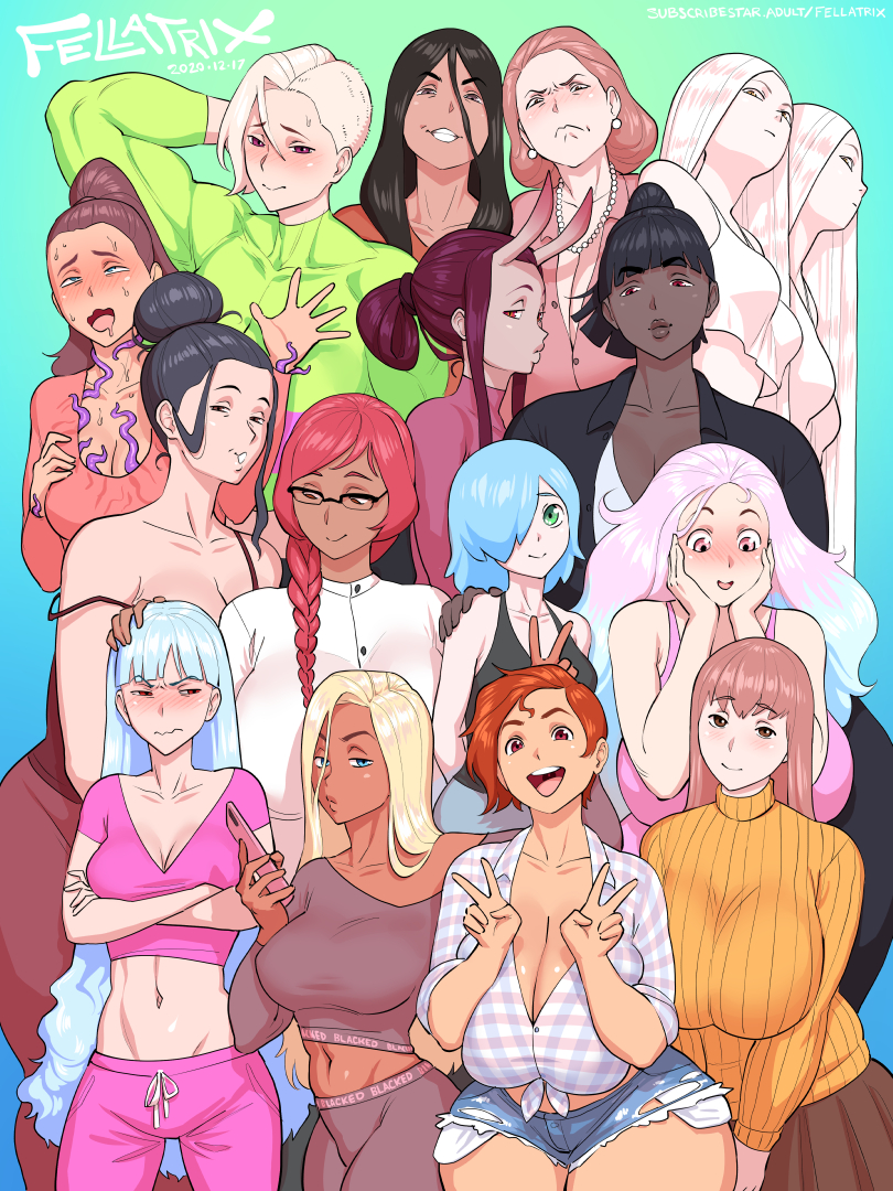 12girls 4futas 6+girls :< :o age_difference ahe_gao alien alternate_hairstyle amber_(fellatrix) angry annabelle_(fellatrix) annabelle_steele artist_name ashley_(fellatrix) bangs black_hair blacked blacked_clothing blonde blonde_female blonde_hair blondie blue_eyes blue_hair blush blushing braid braided_hair breast brittany_(fellatrix) brown_eyes brown_hair bun_hair bunny_ears_(gesture) button_down_shirt buttoned_shirt casual catherine_(fellatrix) cleavage cleo_(fellatrix) collared_shirt country_girl couple couple_(romantic) crop_top daisy_(fellatrix) daisy_steele dark-skinned_female dark_skin dated daughter demon demon_girl demon_girls earrings ella_(fellatrix) embarrassed english english_text fellatrix female fully_clothed futa_with_female futanari ginger ginger_hair gingham glasses gradient_background green_eyes group hair_between_eyes hair_bun hair_down hair_over_one_eye hair_strand hand_on_head hand_on_shoulder hands_on_own_face heather_(fellatrix) high_ponytail horns human implied_futanari ivy_(fellatrix) jean_shorts jeans karen_(fellatrix) large_breasts lily_(fellatrix) lips long_hair looking_at_another looking_at_viewer loose_clothes loose_shirt loose_top lydia_(fellatrix) married married_couple medium_hair messy_hair mother mother_and_daughter ms._morgan_(fellatrix) multiple_futa multiple_girls muscle muscle_girl muscles muscular muscular_female navel no_makeup older_female open_clothes orange_hair pale-skinned_female pale_skin parent parent_and_child peace_sign pearl_earrings pearl_necklace phone pink_eyes pink_hair platinum_blonde_hair ponytail purple_eyes red_eyes red_hair sarah_(fellatrix) short_hair shorts siblings single_braid sisters skin_tight skin_tight_outfit skirt small_breasts smile smiling spaghetti_strap strand_of_hair student sweat sweat_pants sweater sweaty tan-skinned tan-skinned_female tan-skinned_futanari tanned tanned_female tanned_skin teacher teacher_and_student teeth tentacle tentacle_bikini tentacle_monster tentacle_on_female thick_lips thick_thighs thighs tight_clothing too_many_characters turtleneck turtleneck_sweater twins two_tone_hair valentina_(fellatrix) very_long_hair waving waving_at_viewer waving_hand white_hair wife wife_and_wife yellow_eyes