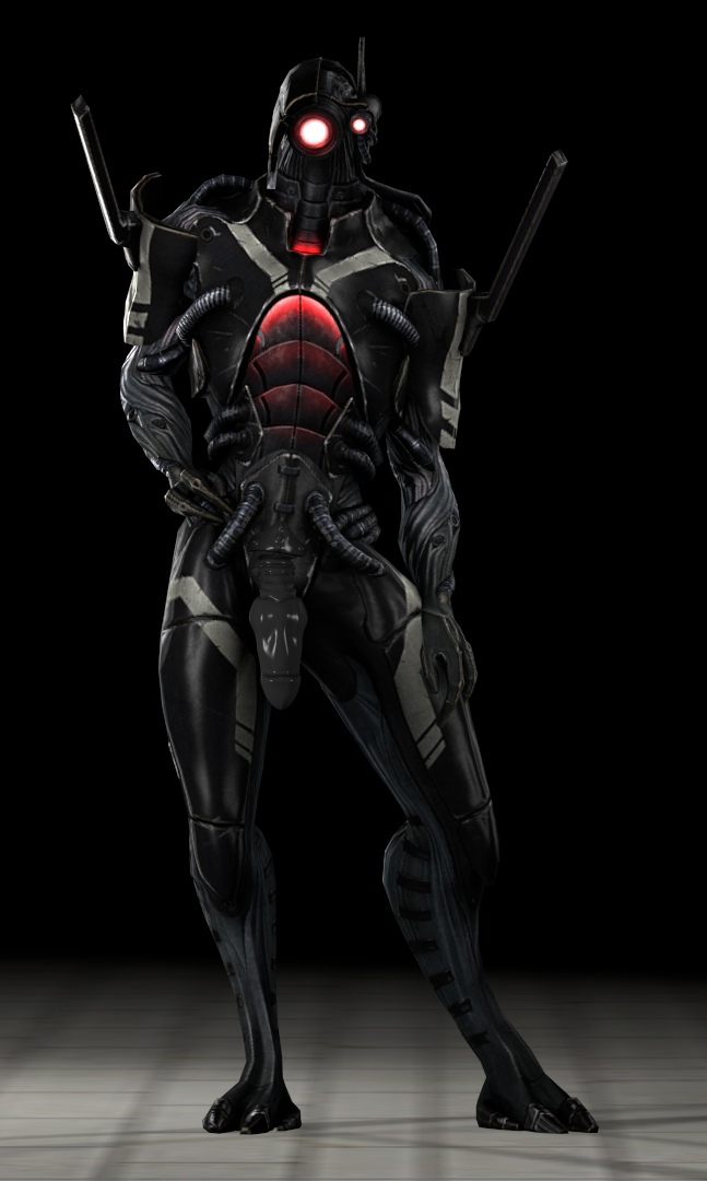 1_eye 1boy 3d black_body black_penis cock darth666revan genitals geth hand_on_hip hand_on_hips lighting looking_at_viewer male male_focus male_only mass_effect no_humans penis red_eyes red_lighting robot sfm simple_background solo solo_focus solo_male source_filmmaker standing technophilia