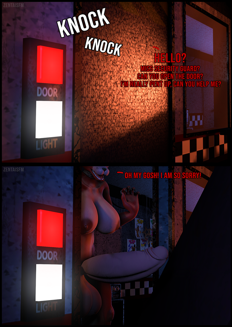 1futa 3d 3d_(artwork) animatronic apologizing balls big_balls big_breasts big_penis breasts buttons checkered_wall dialogue door erect_nipples erection five_nights_at_freddy's fox foxy_(fnaf) futa_only futanari genderswap_(mtf) gynomorph gynomorph_solo huge_balls huge_breasts huge_cock intersex intersex_only knocking large_balls large_breasts large_penis mtg_crossgender mti_crossgender naked nude open_mouth penis pizzeria red_body red_skin robot rule_63 ruler sfm short_comic sliding_doors sound_effects source_filmmaker speech talking text watermark window zentaisfm