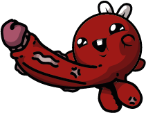 baby_plum_(the_binding_of_isaac) big_balls big_penis cute_face fly flying huge_cock huge_testicles male male_only one_tooth penis red_body red_penis the_binding_of_isaac vein veiny_balls veiny_penis what