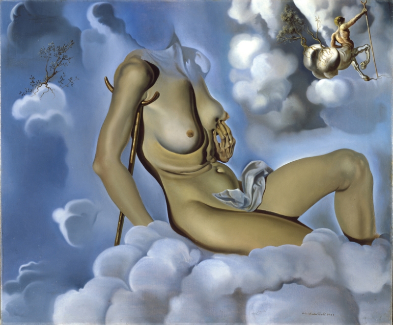 1940s 1941 1boy 1girls 20th_century 40s artist_name ass back boney_hand breast_grab breasts brown_hair centaur cloud covered_crotch covered_pussy dated dissolving faceless_male facing_away female fine_art giantess grabbing_own_breast headless headless_female holding_object honey_is_sweeter_than_blood hooves huge_ass male medium_breasts navel nipples nude painting painting_(artwork) realistic reclining roots salvador_dali short_hair signature skinny sky small_areolae small_nipples surreal surrealism thighs touching_own_breast traditional_art traditional_media traditional_media_(artwork) tree vintage