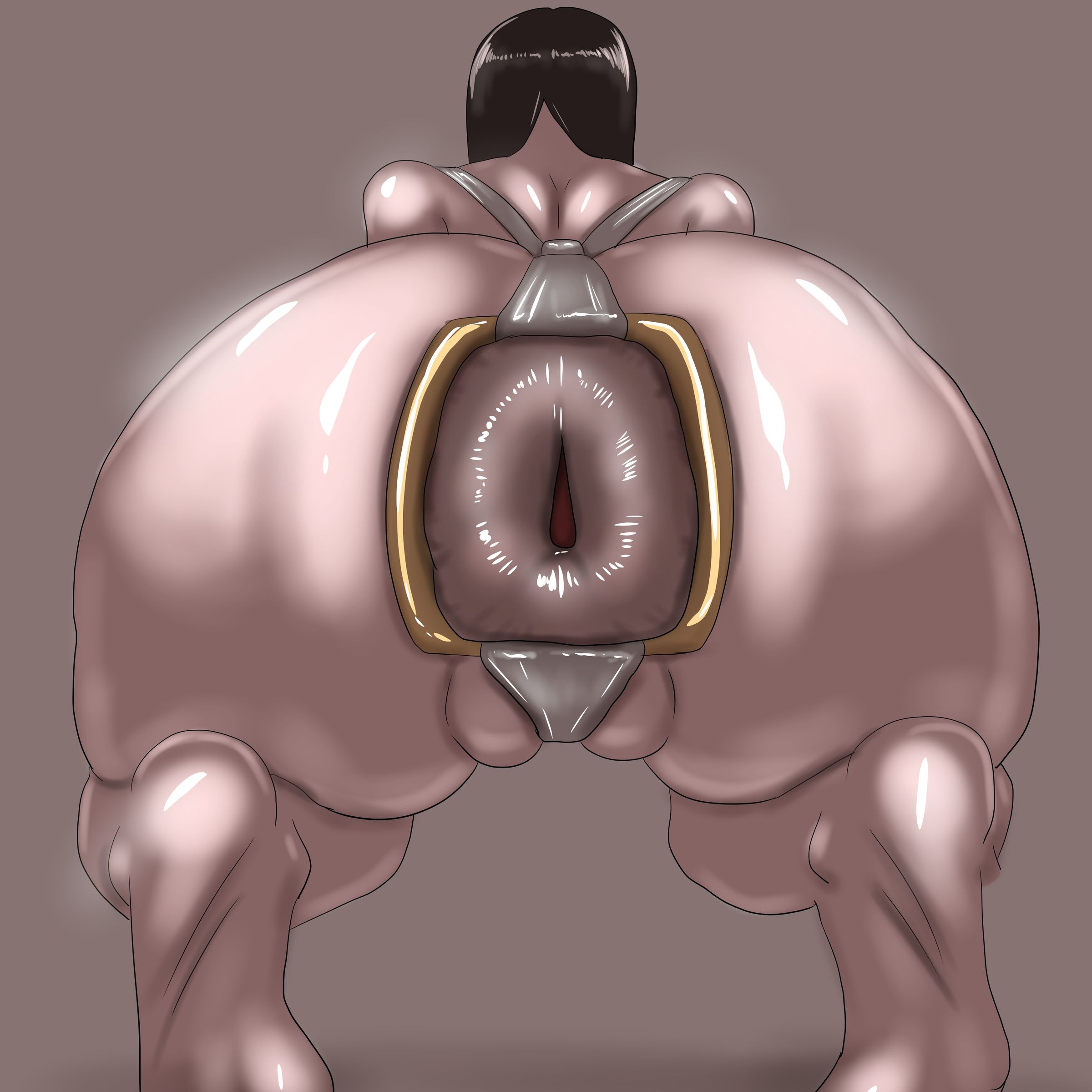 1girls, anus, ass, big anus, big ass, big butt, bikini, cameltoe, female, gaping, gaping anus, huge anus, huge ass, large anus, large ass, pon (artist), puckered anus, pussy, swollen anus