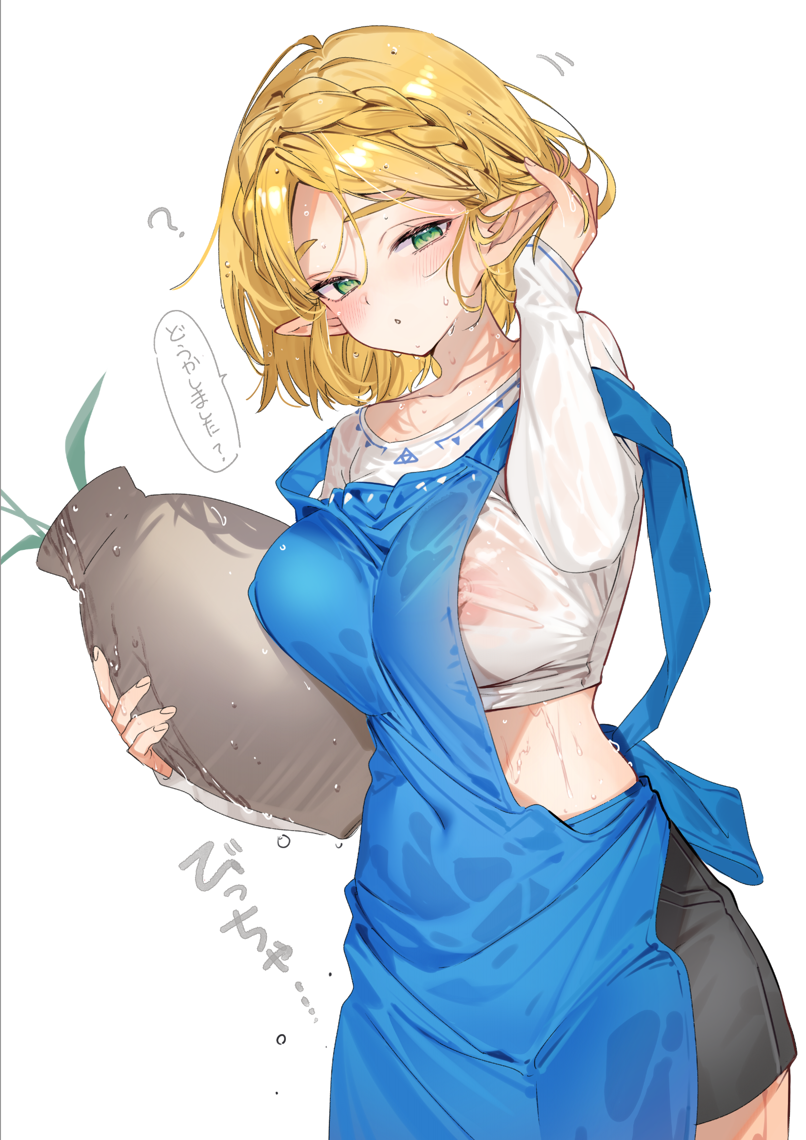 big breasts, breath of the wild, hi res, high resolution, highres, nintendo, princess zelda, see-through, see-through clothing, shuri (84k), tagme, tears of the kingdom, the legend of zelda, zelda (breath of the wild), zelda (tears of the kingdom)