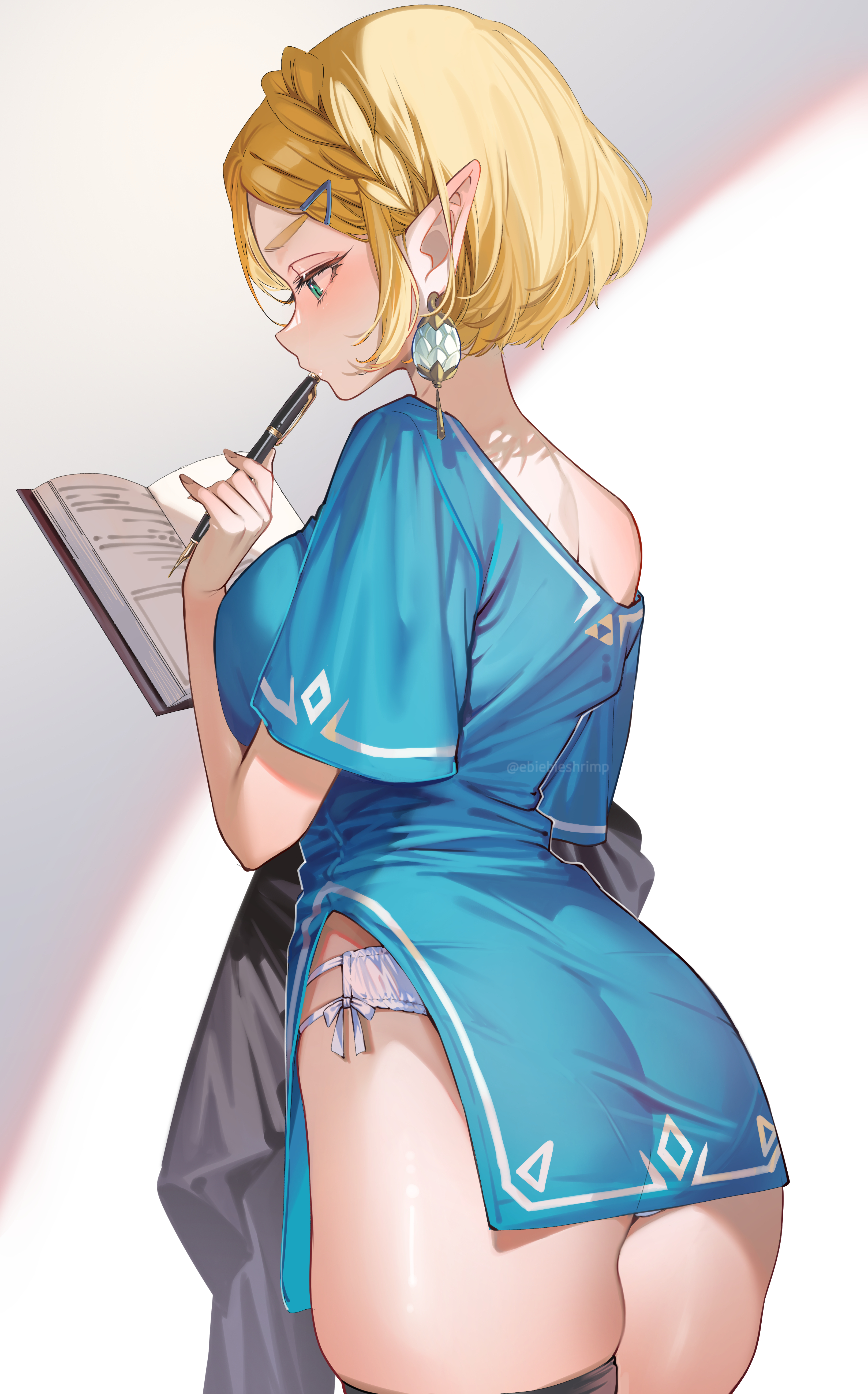 big breasts, breath of the wild, hi res, high resolution, highres, nintendo, princess zelda, shuri (84k), tagme, tears of the kingdom, the legend of zelda, thinking, zelda (breath of the wild), zelda (tears of the kingdom)