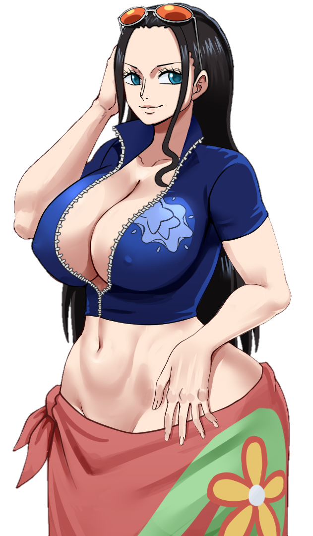 1girls, big ass, big breasts, black hair, black-haired female, clothing, female, female only, huge breasts, nico robin, one piece, pinkpawg, solo female