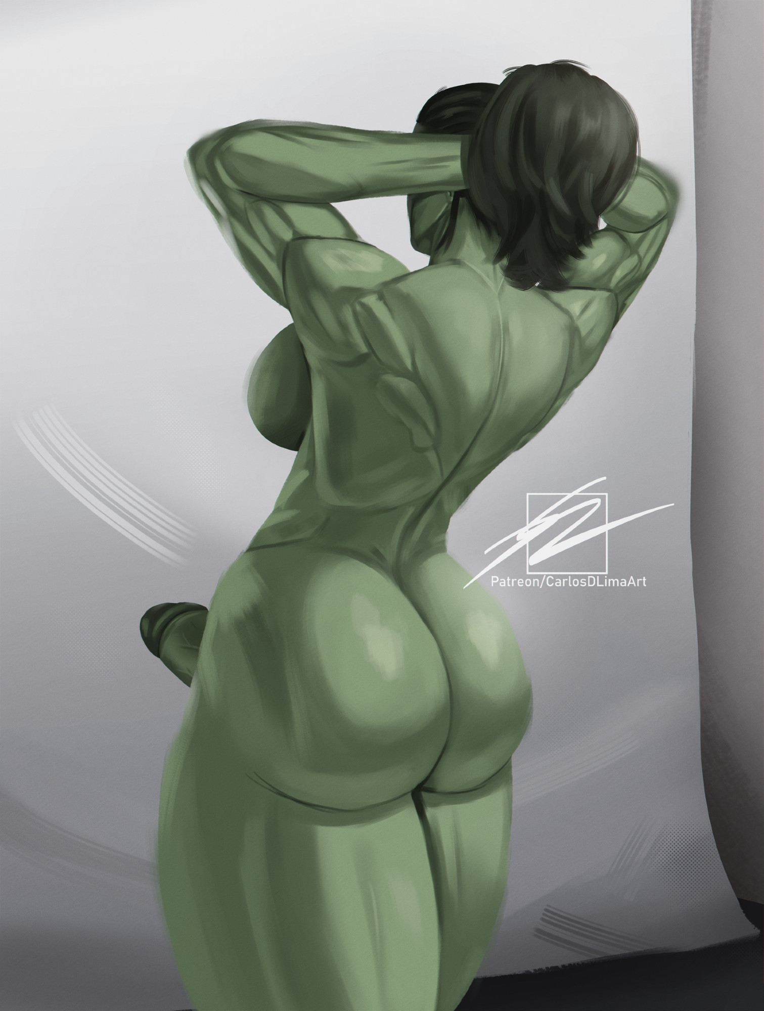 1futa, artist signature, ass, back view, big ass, big breasts, big penis, breasts, carlosdlimaart, cock, dick, erection, fat cock, futa, futa cock, futa milf, futa mommy, futa only, futanari, gigantic penis, goonable, huge cock, hung, jennifer walters, long penis, marvel, mature, mature body, mature figure, mature futa, milf, mommy, muscle mommy, muscles, muscular, muscular abs, muscular arms, muscular biceps, muscular futanari, muscular legs, muscular shoulders, muscular thighs, penis, perfect body, perfection, rare, she-hulk, solo, solo futa, thick, thick ass, thick thighs, thighs, veins, veiny, veiny penis, voluptuous, voluptuous futanari, wide hips