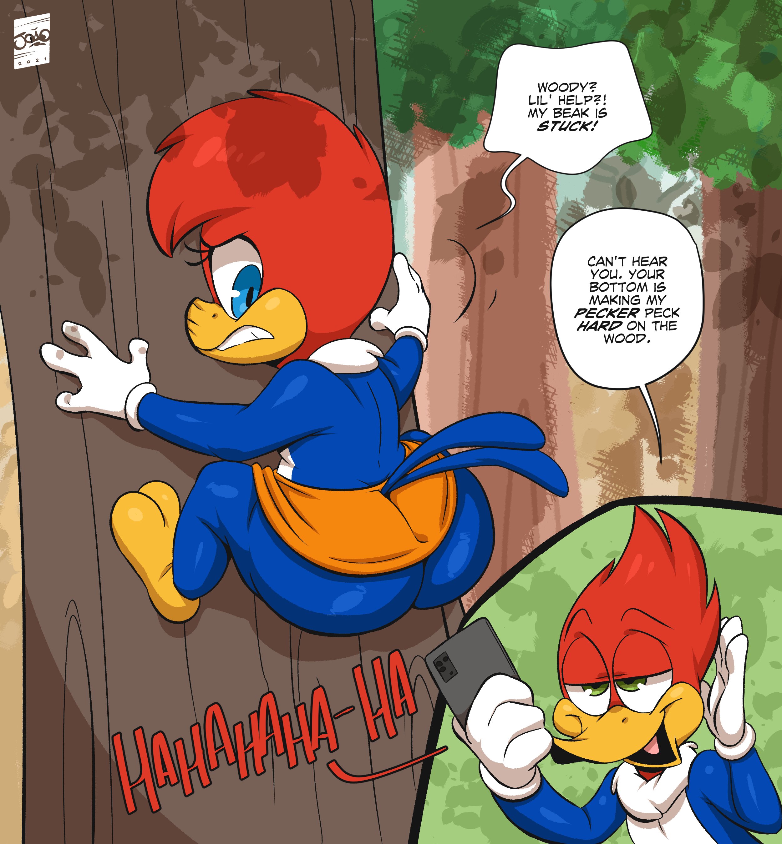 Winnie woodpecker porn