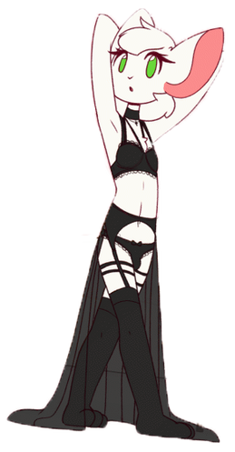1boy, anthro, bra, collar, crossdressing, edit, femboy, feminine male, feminization, fur, furry, furry only, gay, girly, green eyes, humanoid, leggings, legwear, lingerie, male, male focus, male only, malesub, mouse, mouse ears, mouse tail, posing, reggie (whygena), showing off, solo, solo focus, solo male, suggestive, tagme, thighhighs, trap, white fur, whygena, yaoi