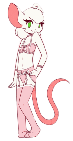 1boy, anthro, bra, collar, crossdressing, edit, femboy, feminine male, feminization, fur, furry, furry only, gay, girly, green eyes, humanoid, leggings, legwear, lingerie, male, male focus, male only, malesub, mouse, mouse ears, mouse tail, panties, posing, reggie (whygena), showing off, solo, solo focus, solo male, suggestive, tagme, thighhighs, trap, white fur, whygena, yaoi
