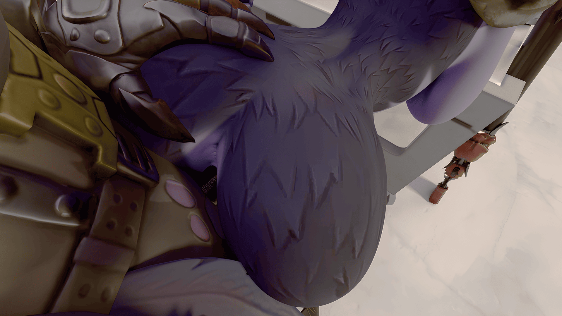 3d, anthro, anthro on anthro, anthro penetrating anthro, ass, ass grab, backshots, bear, black penis, close-up, female, fortnite, from behind, furry, haroka4585, male, penis, penis in pussy, pussy, raven (fortnite), raven team leader, raven team leader (fortnite)