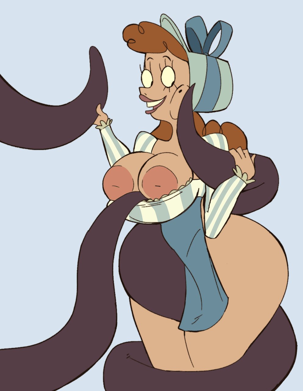 1girls, 2021, 4 fingers, ass, beauty mark, big ass, big breasts, breasts, cartoon network, cute, female, mole, ms. leading, tagme, teacher, tentacle, the marvelous misadventures of flapjack, thick thighs, vaz0v