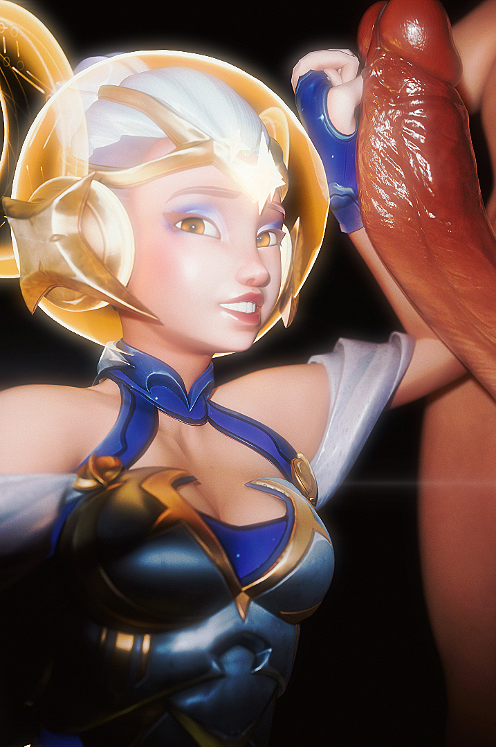 3d ashe_(overwatch) bigger_futa celestial_juno dick_bigger_than_forearm fatheartist female futa_on_female futanari juno_(overwatch) large_dick long_dick overwatch overwatch_2 overwatch_league precum_drip selfie smaller_female smiling_at_viewer