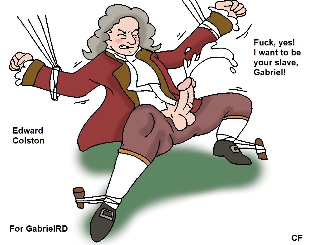 2021 blush bound colonialfox cum cumming edward_colston england history male male_focus male_only malesub penis slave solo_male