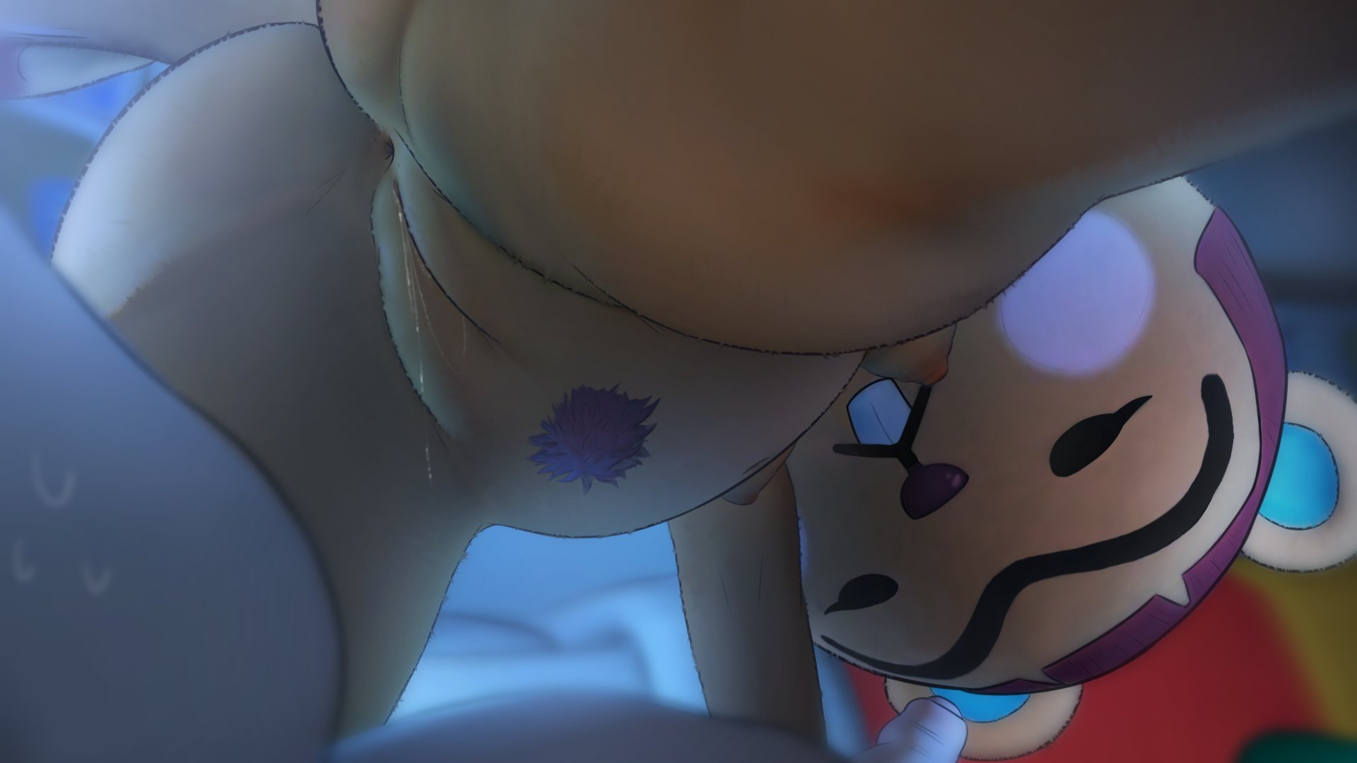 1boy, 1girls, 3d, animal crossing, anus, areolae, ass, big ass, breasts, female, furry, greatm8, hazel (animal crossing), male, nintendo, nipples, pussy, pussy juice, source filmmaker, spread legs, squirrel