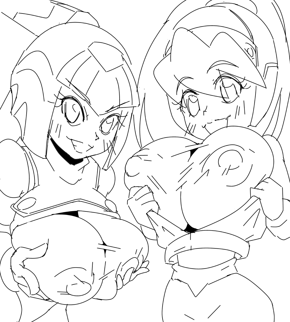 ciel_(mega_man) fairy_leviathan ii_kuromaku mega_man mega_man_zero tagme