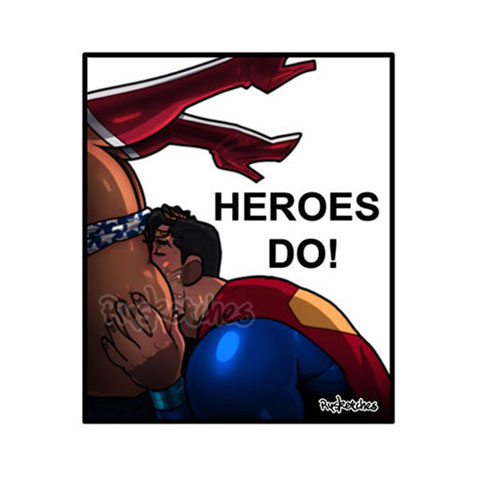 1boy, 1girls, ass, clark kent, cunnilingus, dc, dc comics, diana prince, female, harley quinn (series), justice league, kal-el, licking pussy, male, meme, offscreen character, oral, oral sex, pussy, rysketches, superman, superman (clark kent), superman (series), thick thighs, wonder woman, wonder woman (series)