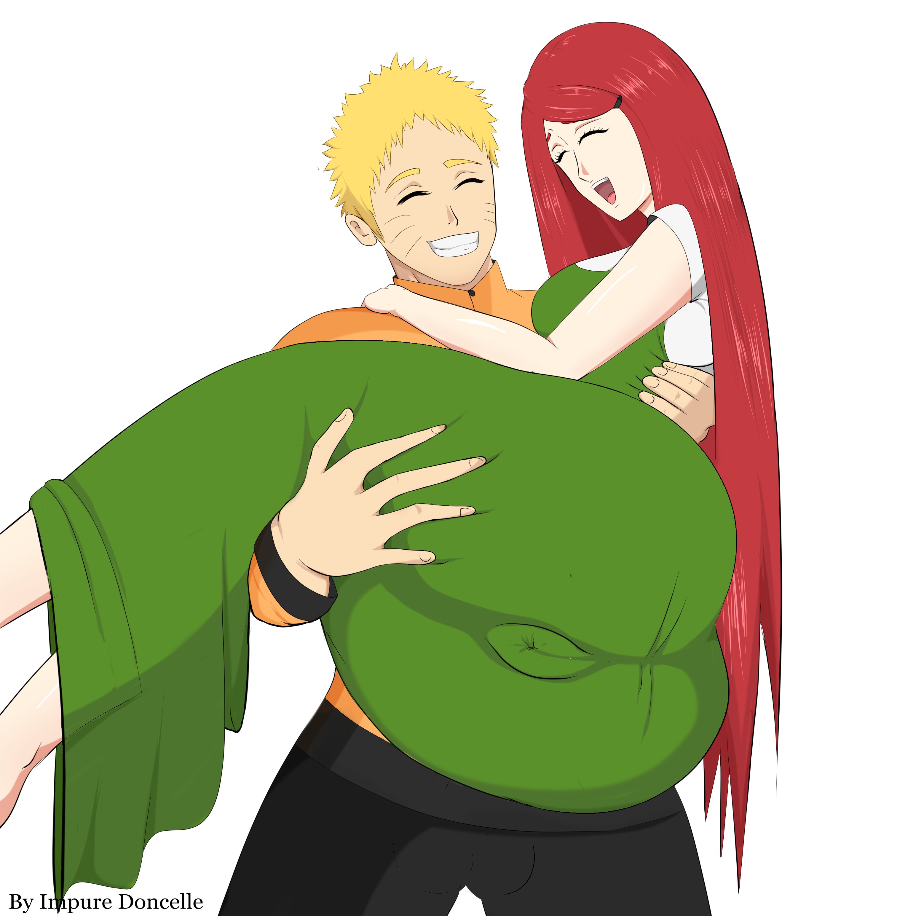 1boy, 1girls, artist name, ass, ass in dress, barefoot, before sex, big ass, boruto: naruto next generations, breasts, cameltoe, carrying, closed eyes, clothing, commentary, dress, dress shirt, female, grin, happy, huge ass, implied incest, impuredoncelle, jacket, light skin, light-skinned female, light-skinned male, long hair, male, male with female, male/female, milf, mother and son, naruto, naruto (series), naruto shippuden, no panties, no shoes, open mouth, open smile, paipan, pale skin, pale-skinned female, pants, plain background, pussy, red hair, round ass, sexually suggestive, shiny, shiny hair, short hair, sideboob, simple background, skindentation, smile, straight, text, uzumaki kushina, uzumaki naruto, very long hair, whisker markings, whiskers, white background, yellow hair